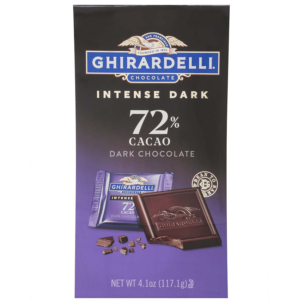 Ghirardelli 72 Cacao Intense Dark Chocolate Squares Shop Candy At H E B