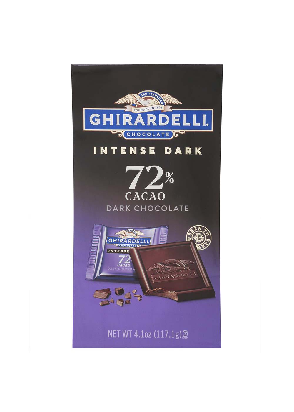 Ghirardelli 72% Cacao Intense Dark Chocolate Squares; image 1 of 2