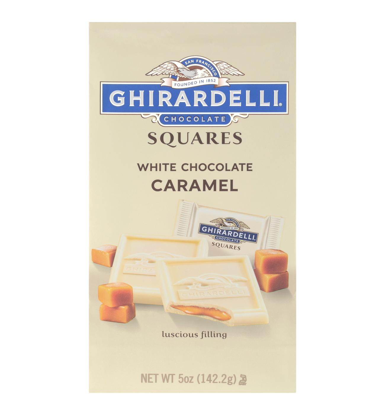 Ghirardelli White Chocolate Caramel Squares; image 1 of 7