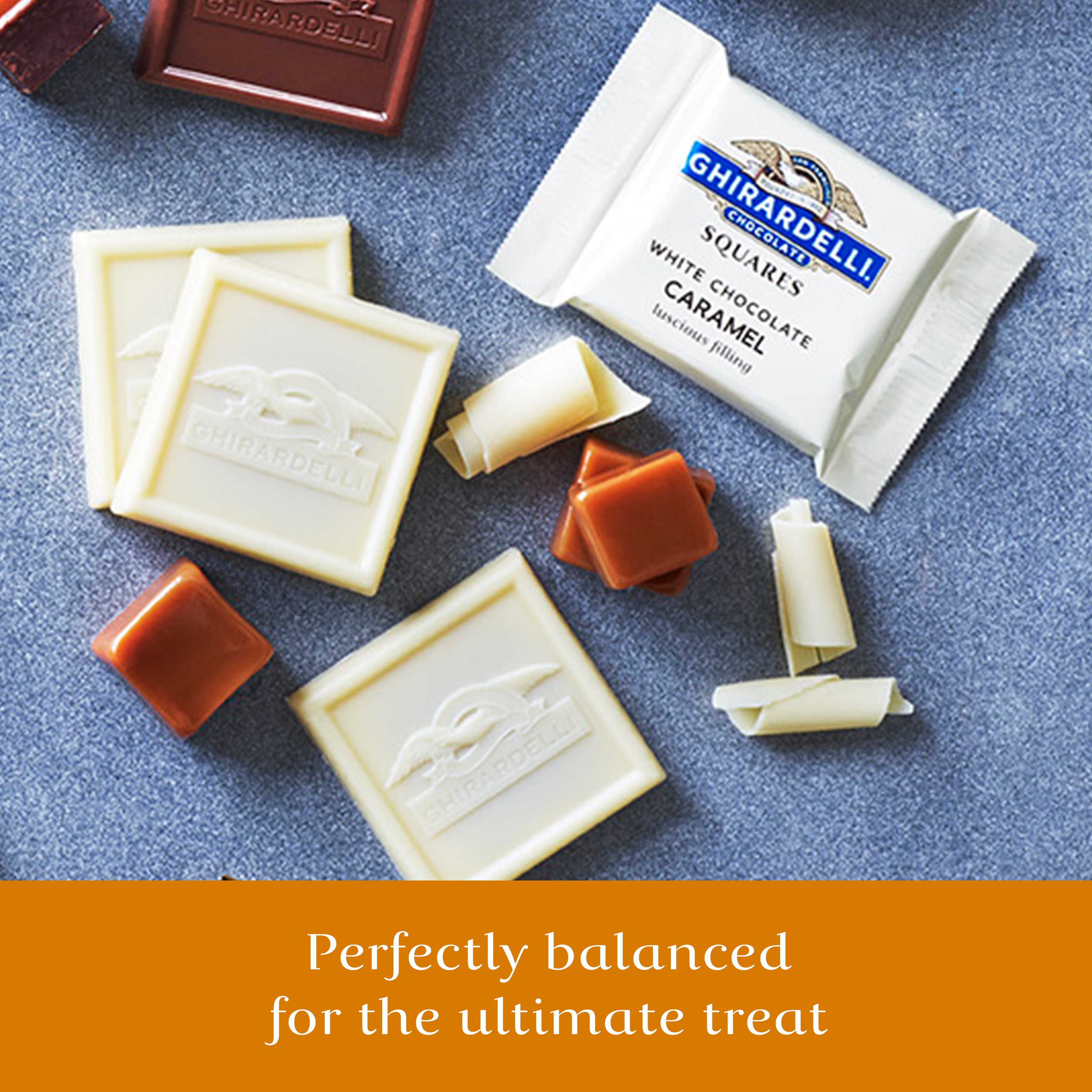 If you have these little @ghirardelli white chocolate squares you have