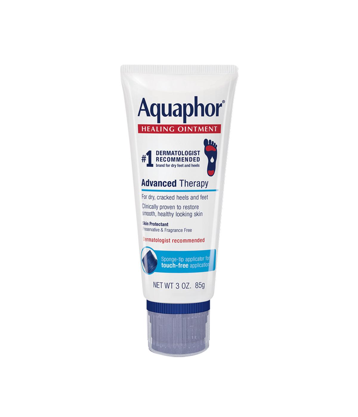 Aquaphor Healing Ointment with Touch-Free Applicator for Feet Tube; image 1 of 2