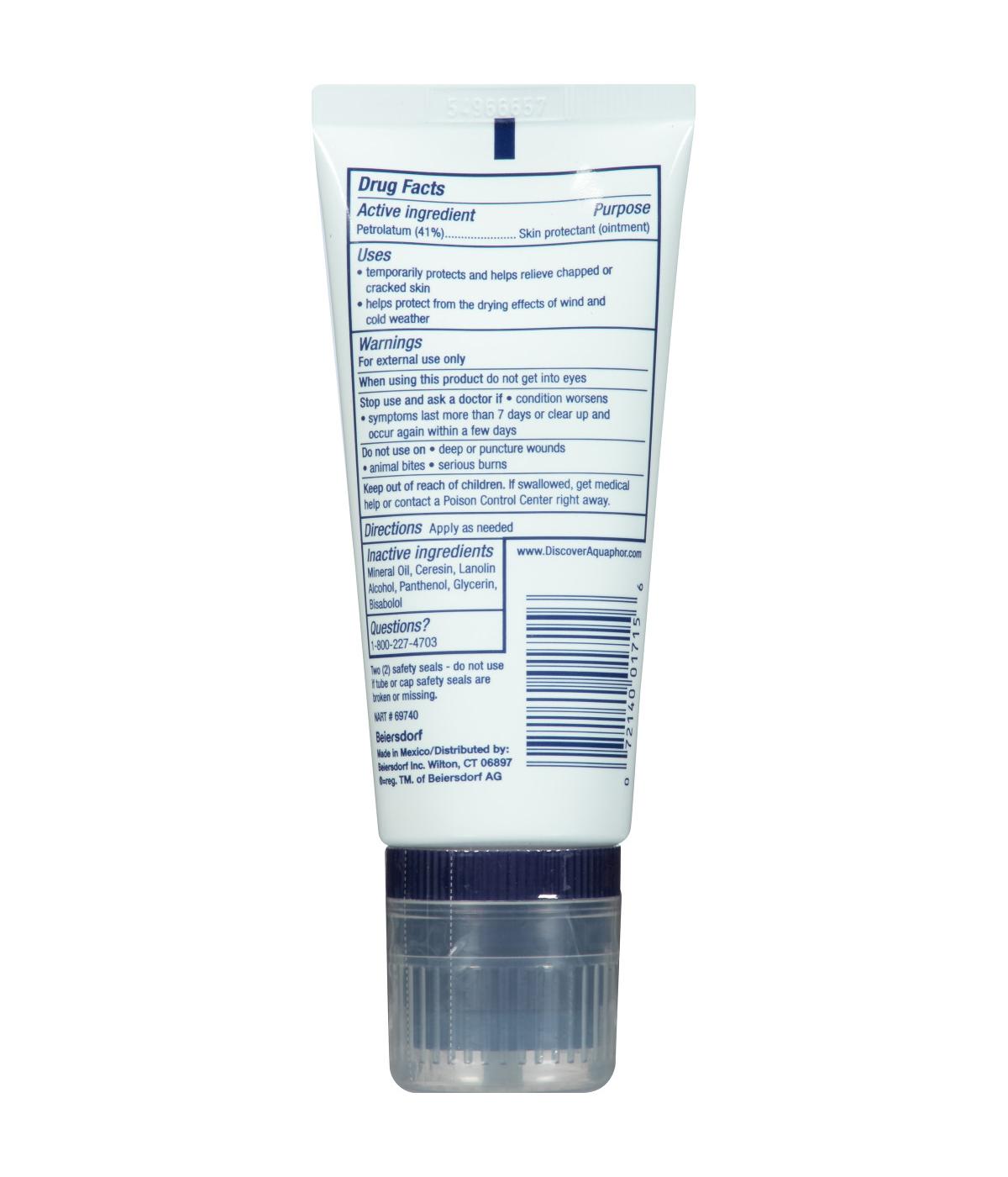 Aquaphor Healing Ointment with Touch-Free Applicator for Feet Tube; image 2 of 2