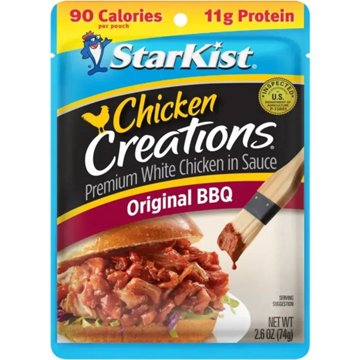 StarKist Chicken Creations Original BBQ Pouch, 2.6 oz