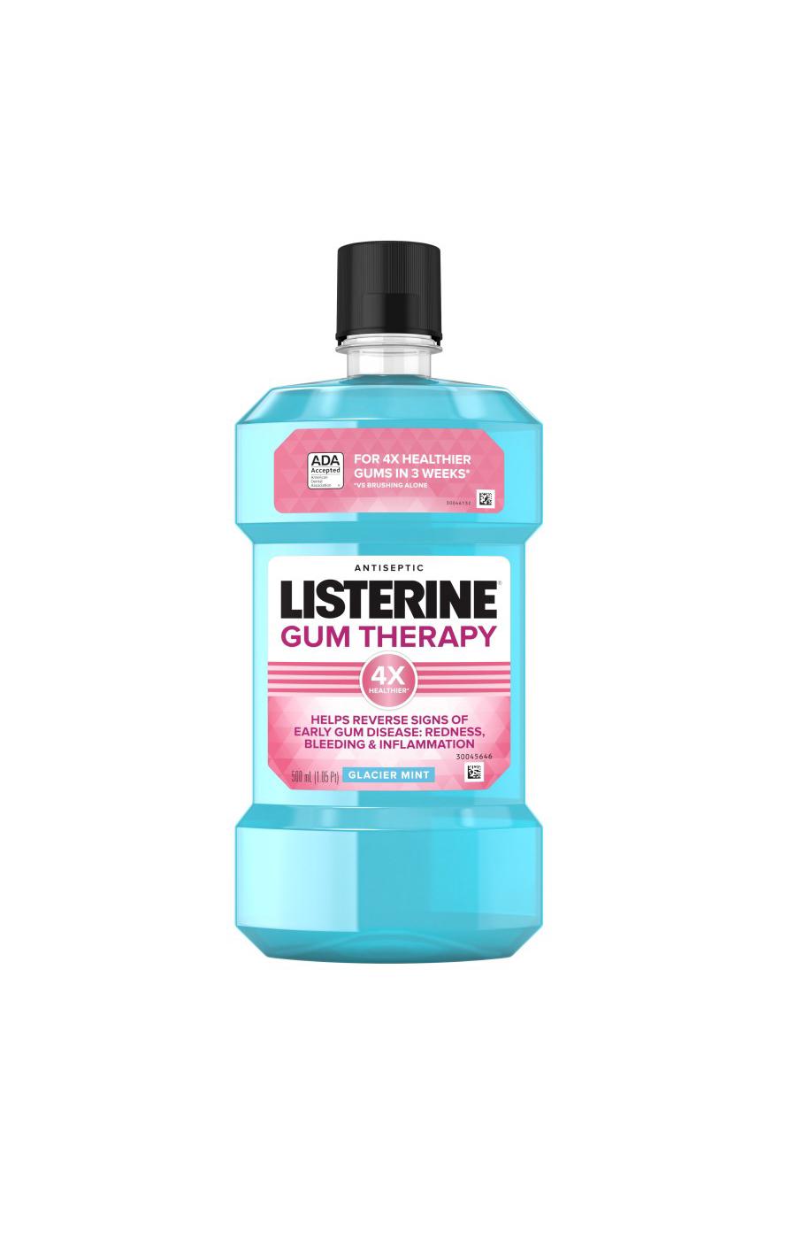 Listerine Gum Therapy Antiseptic Mouthwash, Glacier Mint; image 1 of 5