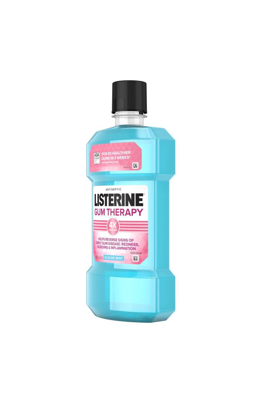 Listerine Gum Therapy Antiseptic Mouthwash, Glacier Mint; image 5 of 5