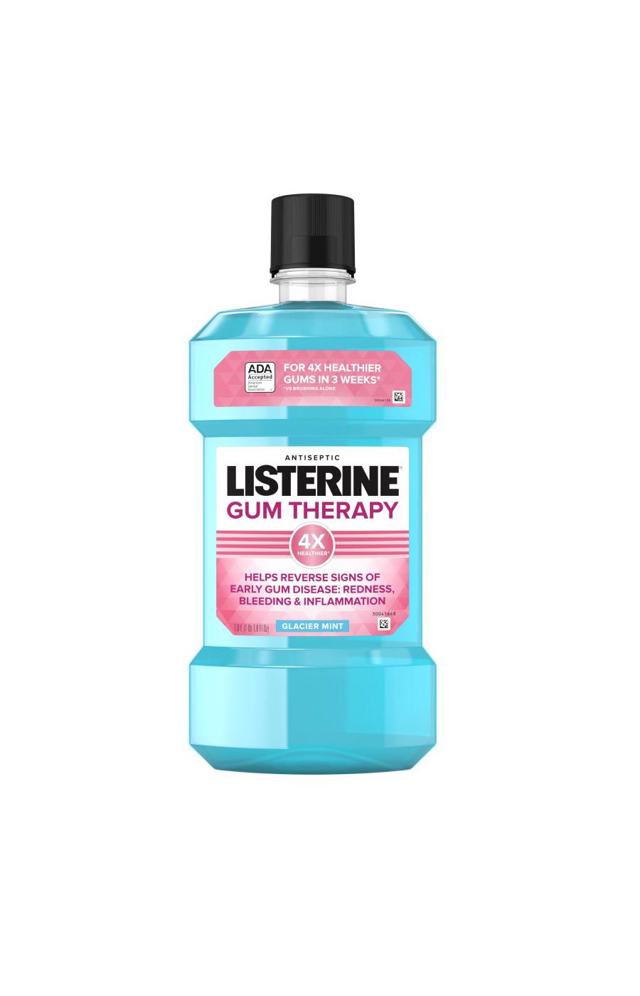 Listerine Gum Therapy Antiseptic Mouthwash, Glacier Mint; image 1 of 5