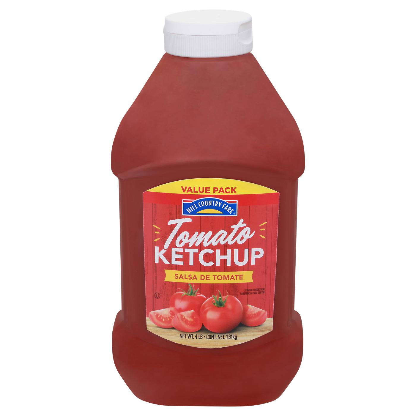 Hill Country Fare Tomato Ketchup; image 1 of 2