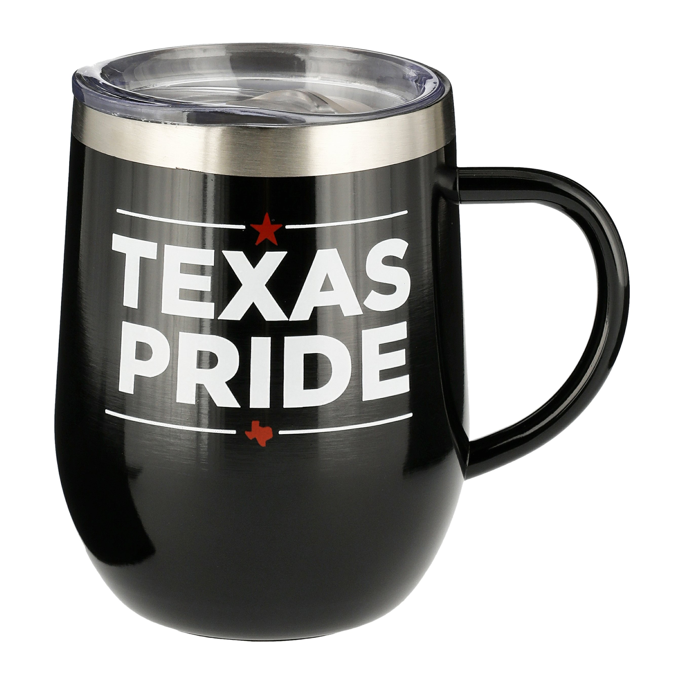 Haven & Key Texas Pride Stainless Steel Coffee Mug Shop Glasses