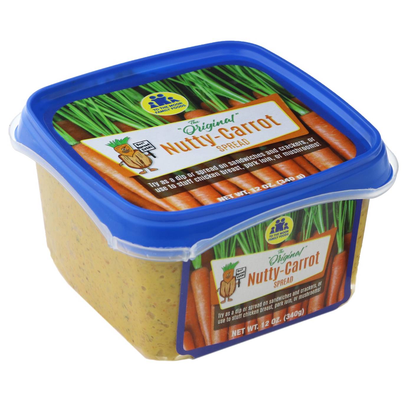 To The Moon Family Foods Nutty Carrot Spread Dip; image 1 of 3