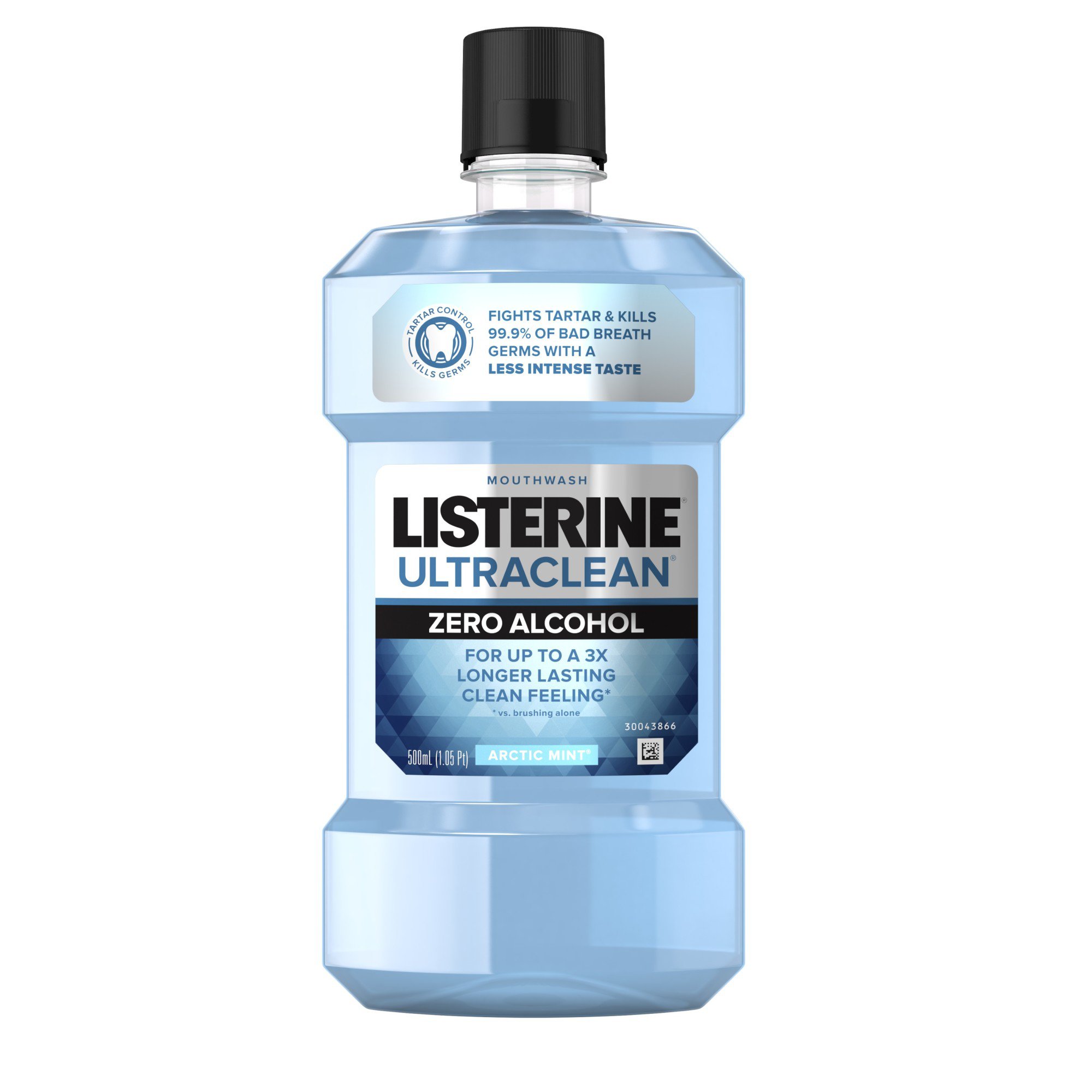 Listerine Ultraclean Zero Alcohol Mouthwash - Arctic Mint - Shop ...