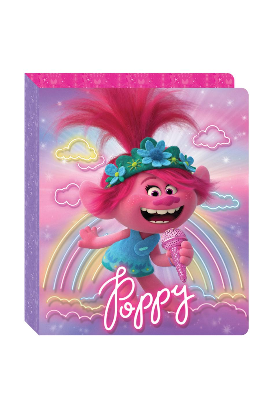 Innovative Designs Trolls World Tour Vinyl Binder; image 1 of 2