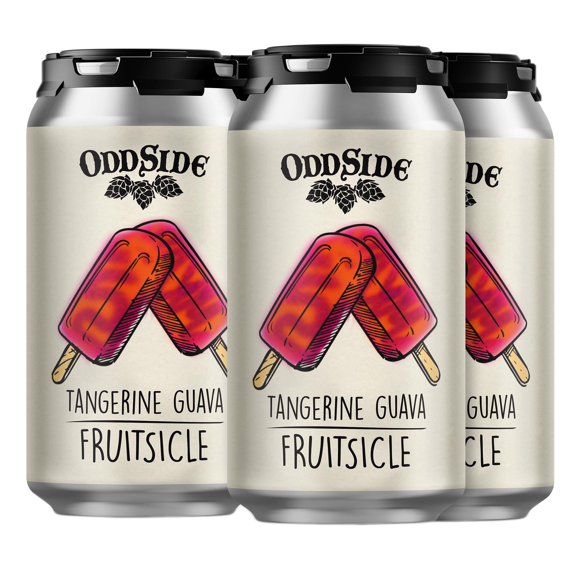 Odd Side Ales Tangerine Guava Fruitsicle Beer 12 oz Cans Shop Beer at