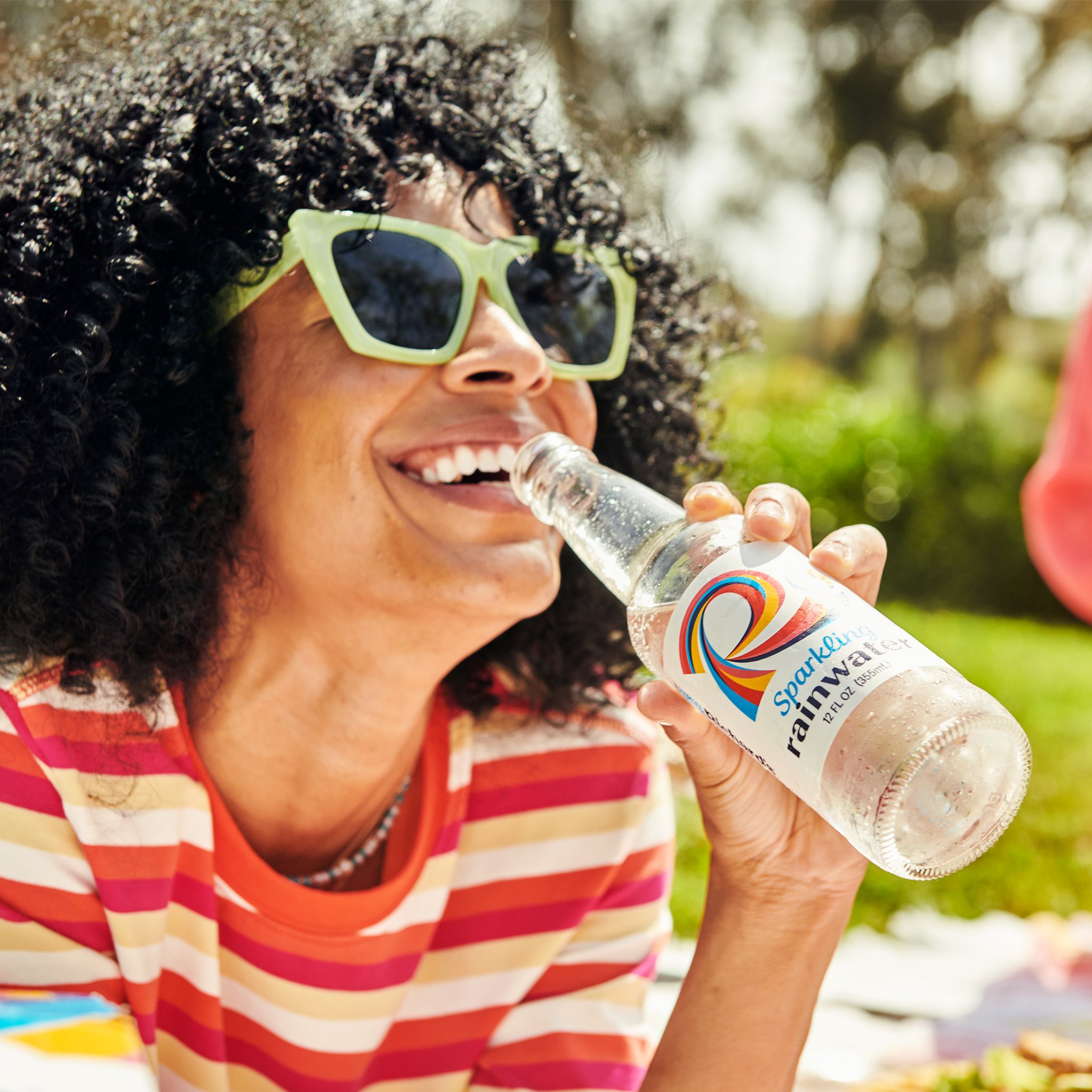 Richard's Sparkling Rainwater Glass Bottle