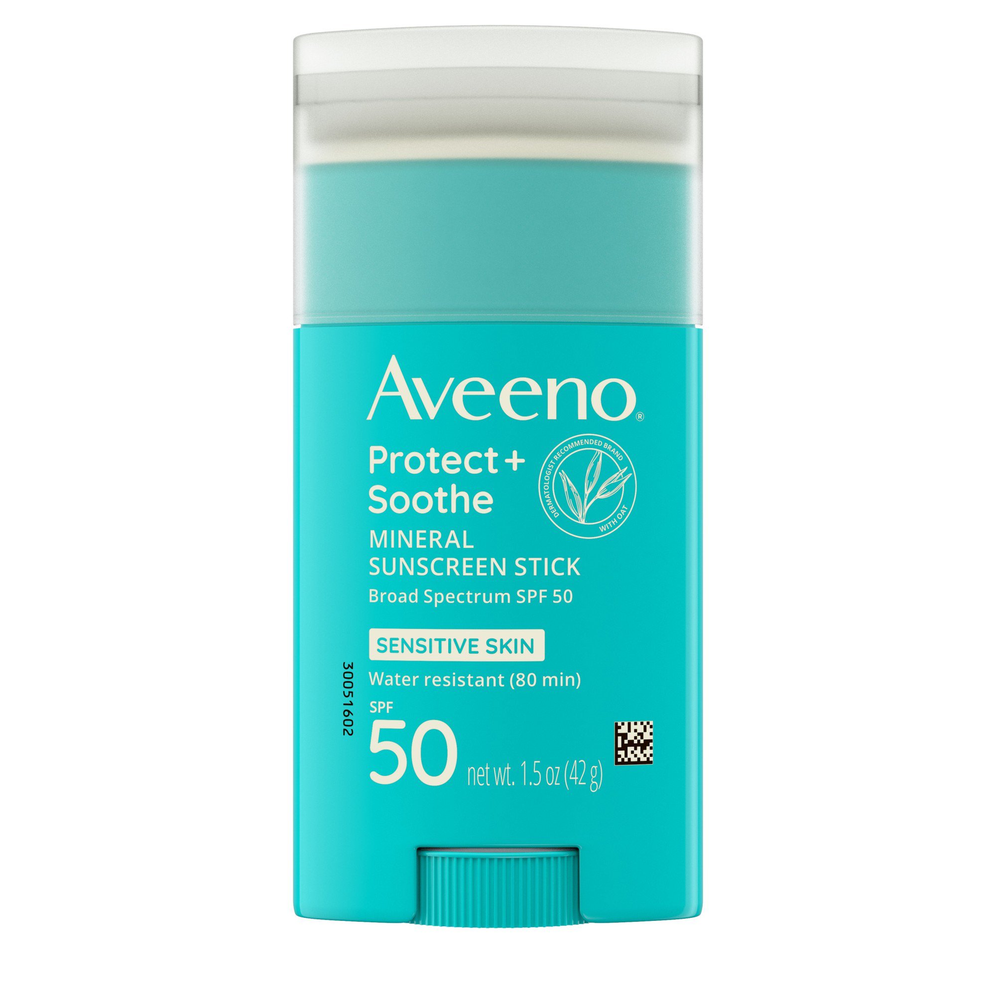 Aveeno Positively Mineral Sensitive Skin Sunscreen Stick Broad Spectrum
