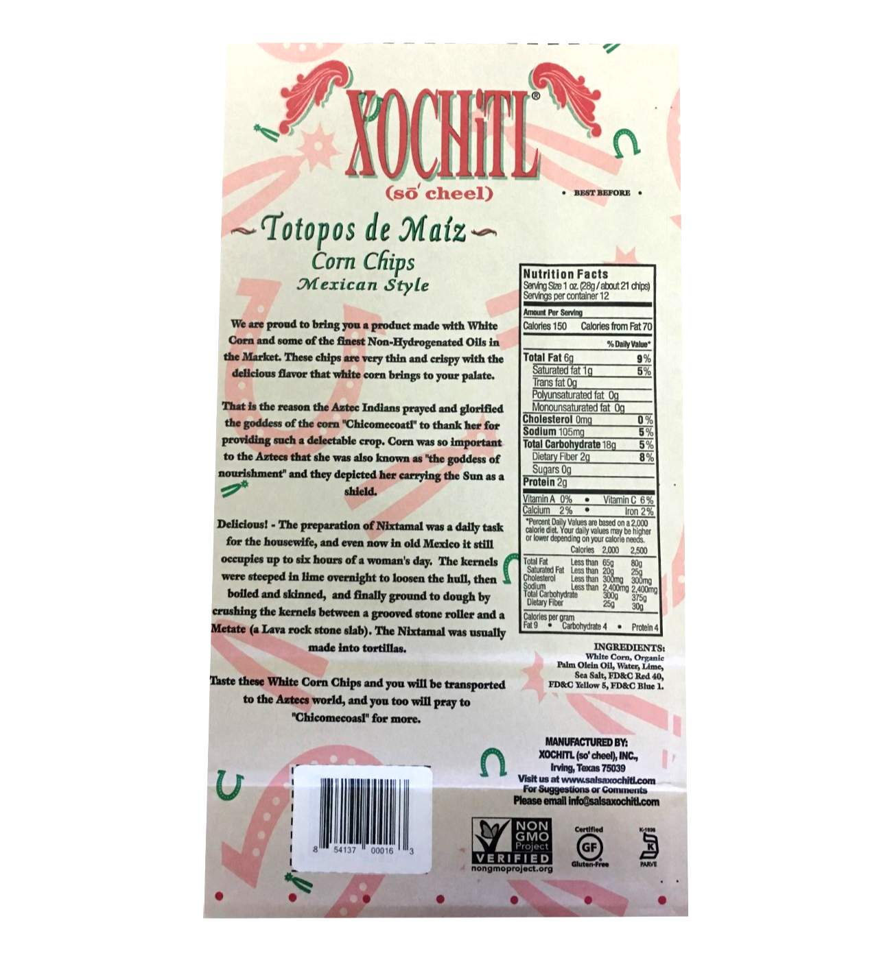 Xochitl Christmas Chips Shop Chips at HEB