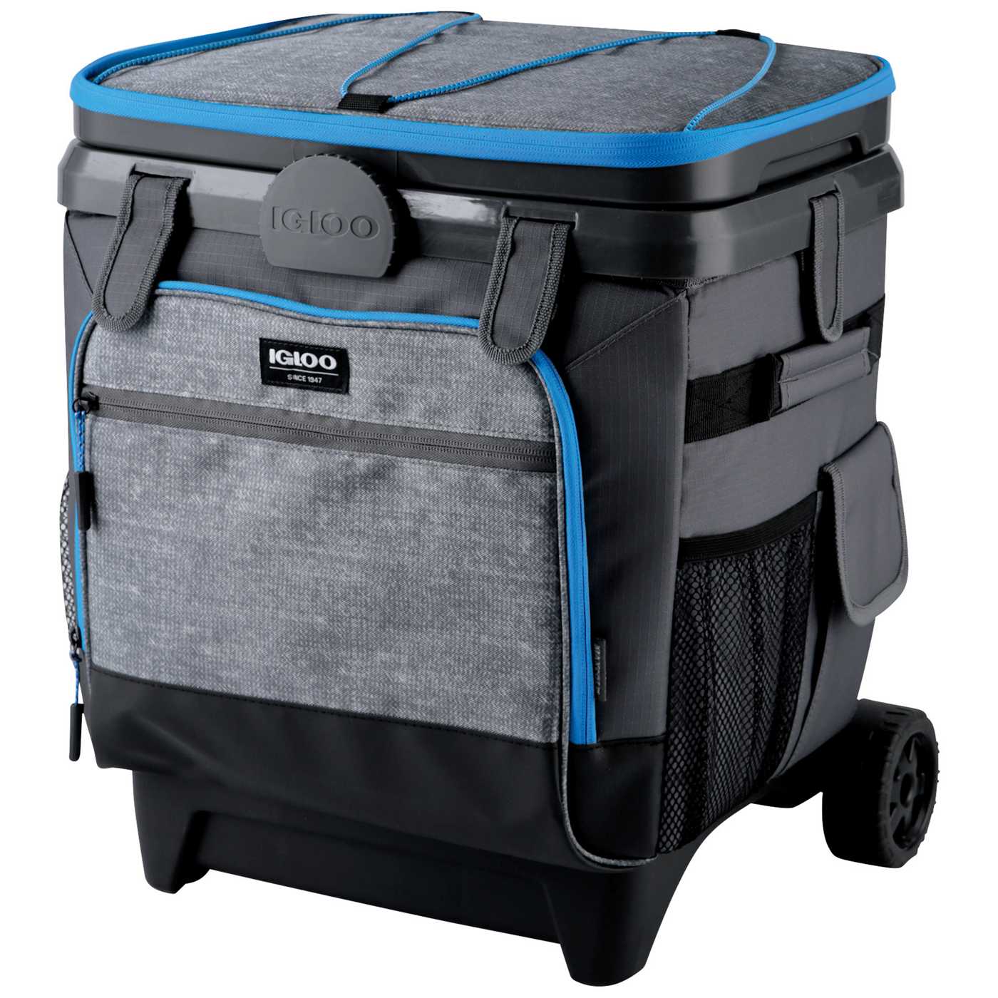 Igloo Cool Fusion Maxcold Soft Sided Cooler Gray & Black; image 2 of 3