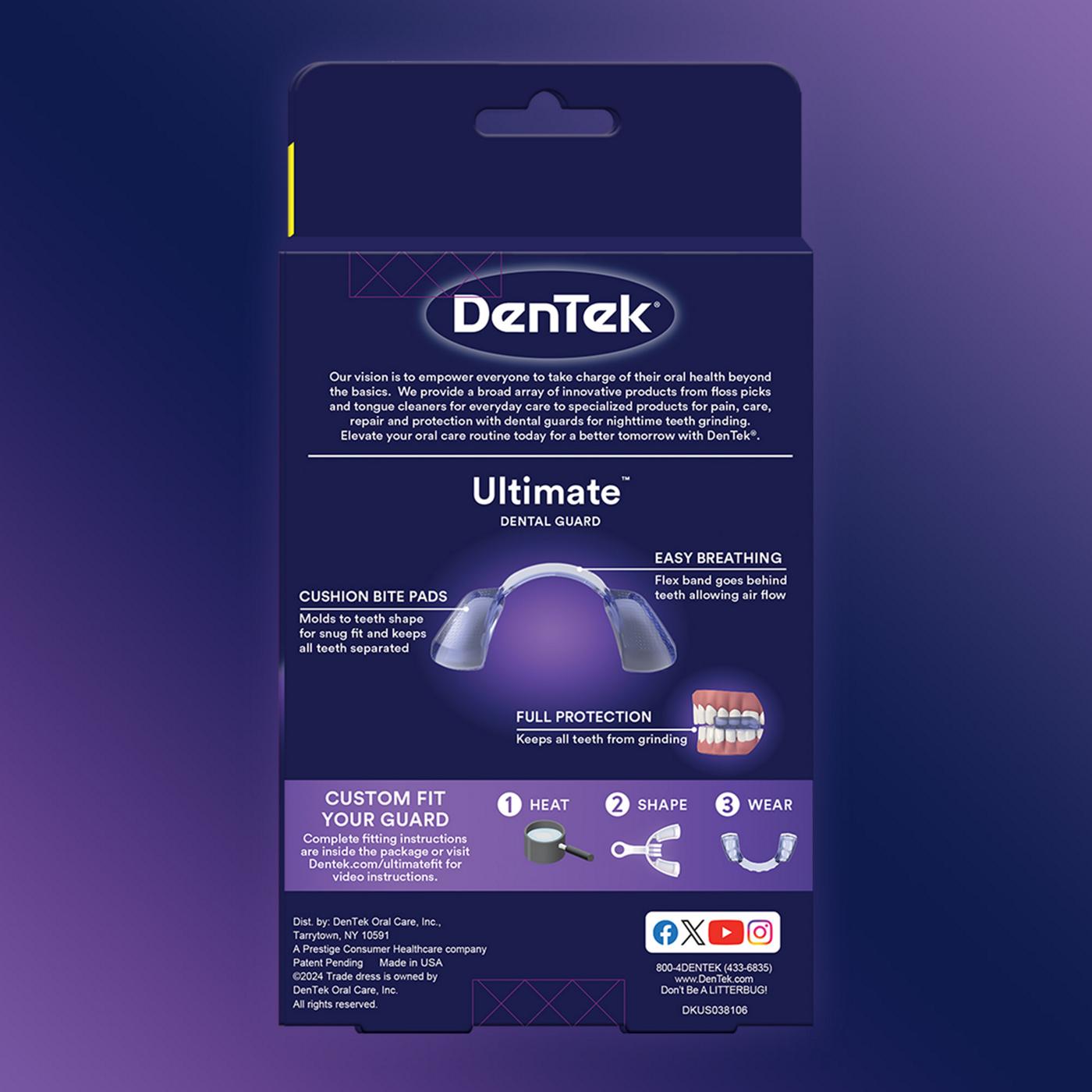 DenTek Ultimate Guard Nighttime Mouth Guard; image 4 of 5