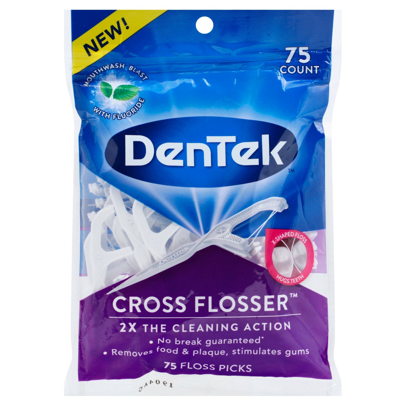 DenTek Cross Flosser Picks Shop Floss at HEB