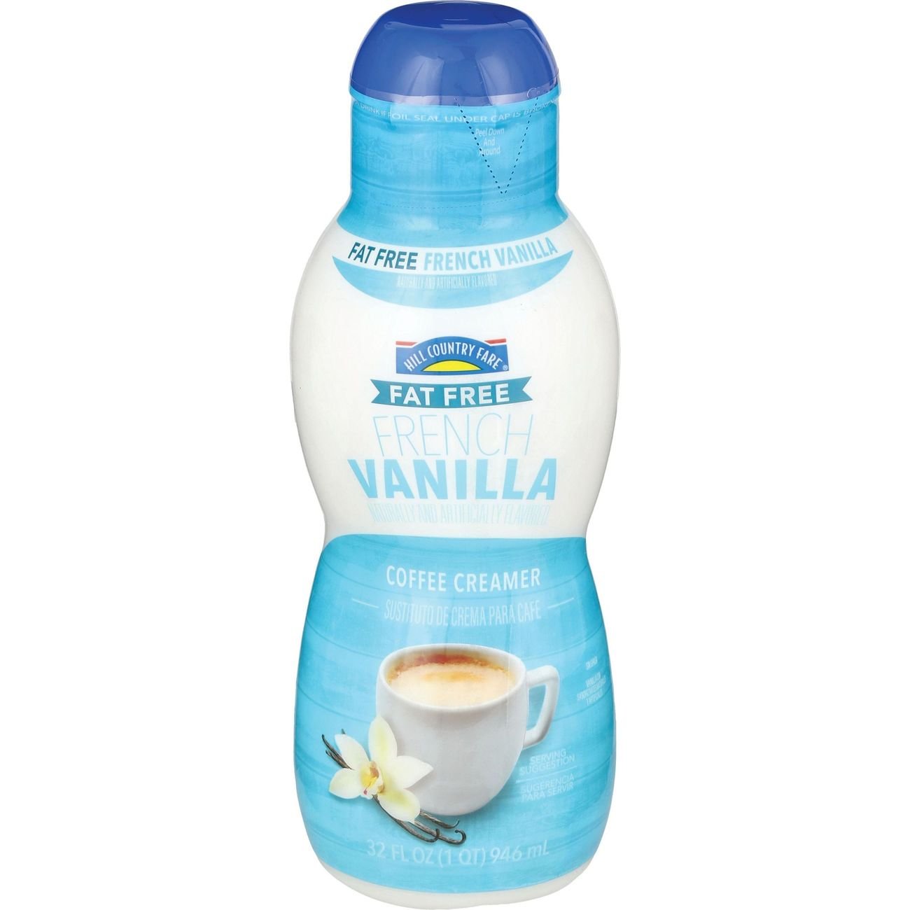 Hill Country Fare Fat Free French Vanilla Liquid Coffee Creamer Shop