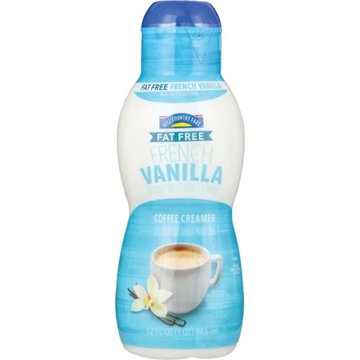 Hill Country Fare Fat Free Coffee Creamer - French Vanilla, 32 oz