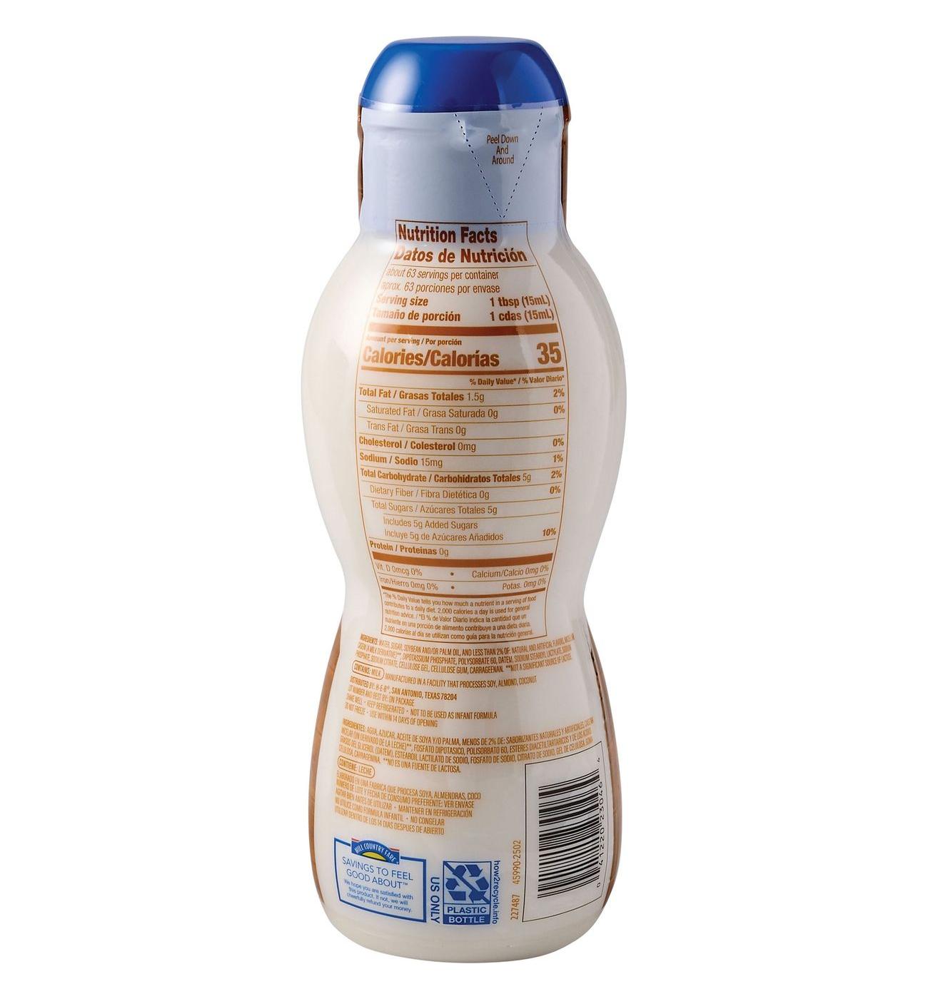 Hill Country Fare Coffee Creamer - Vanilla Caramel; image 2 of 2
