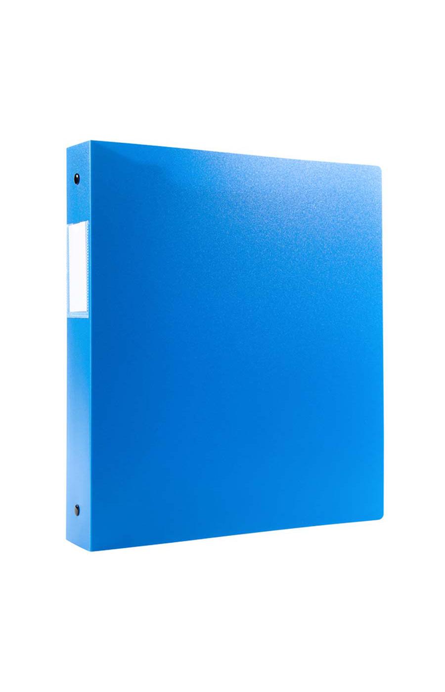 Filexec Products 3-Ring Pocket Poly Binder - Blue; image 1 of 2