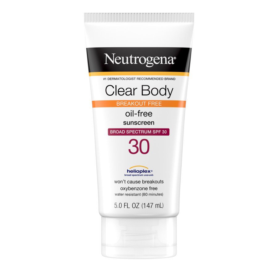 neutrogena oxybenzone free sunscreen