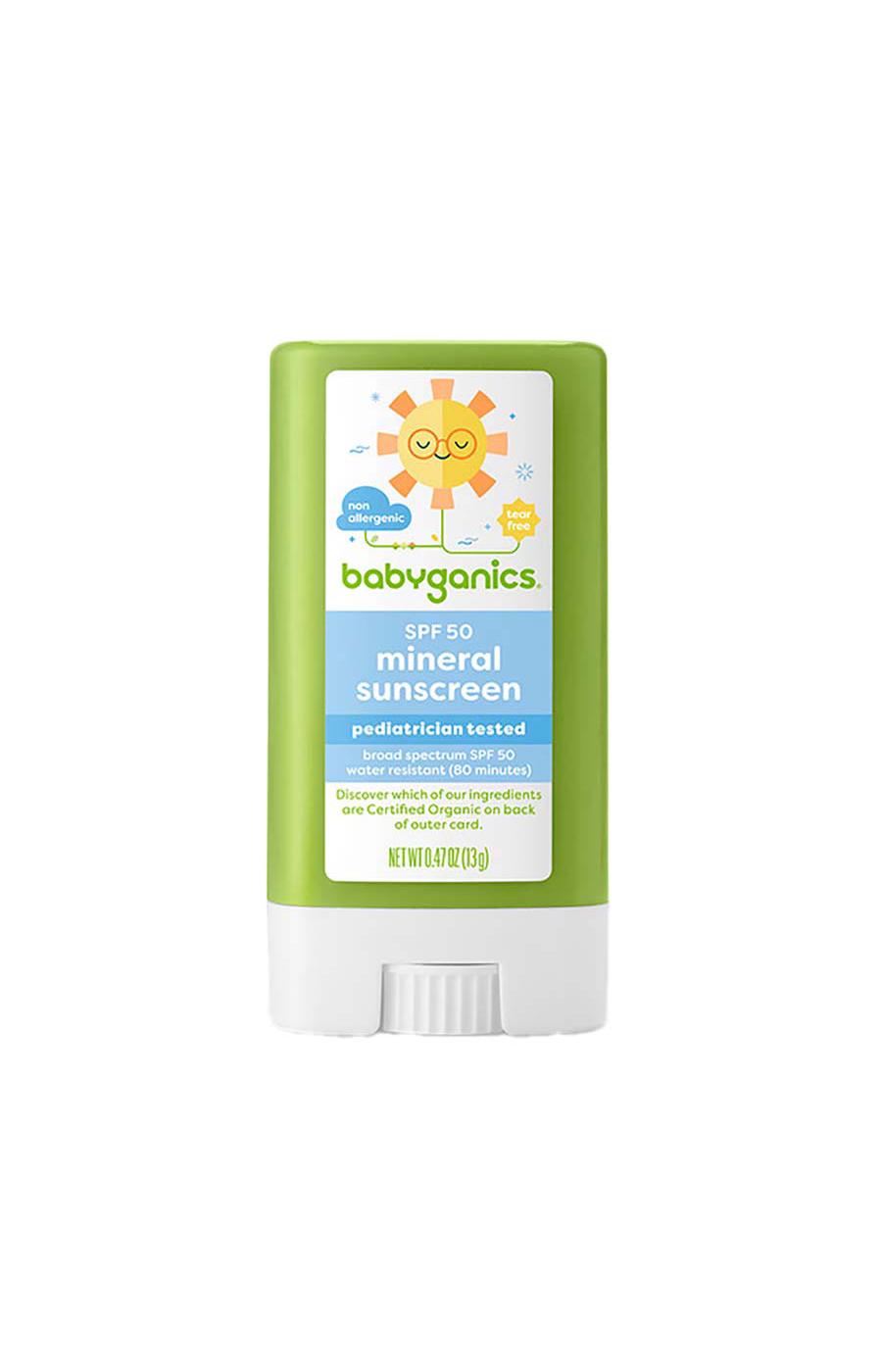 Babyganics Mineral Sunscreen Stick SPF50; image 1 of 5