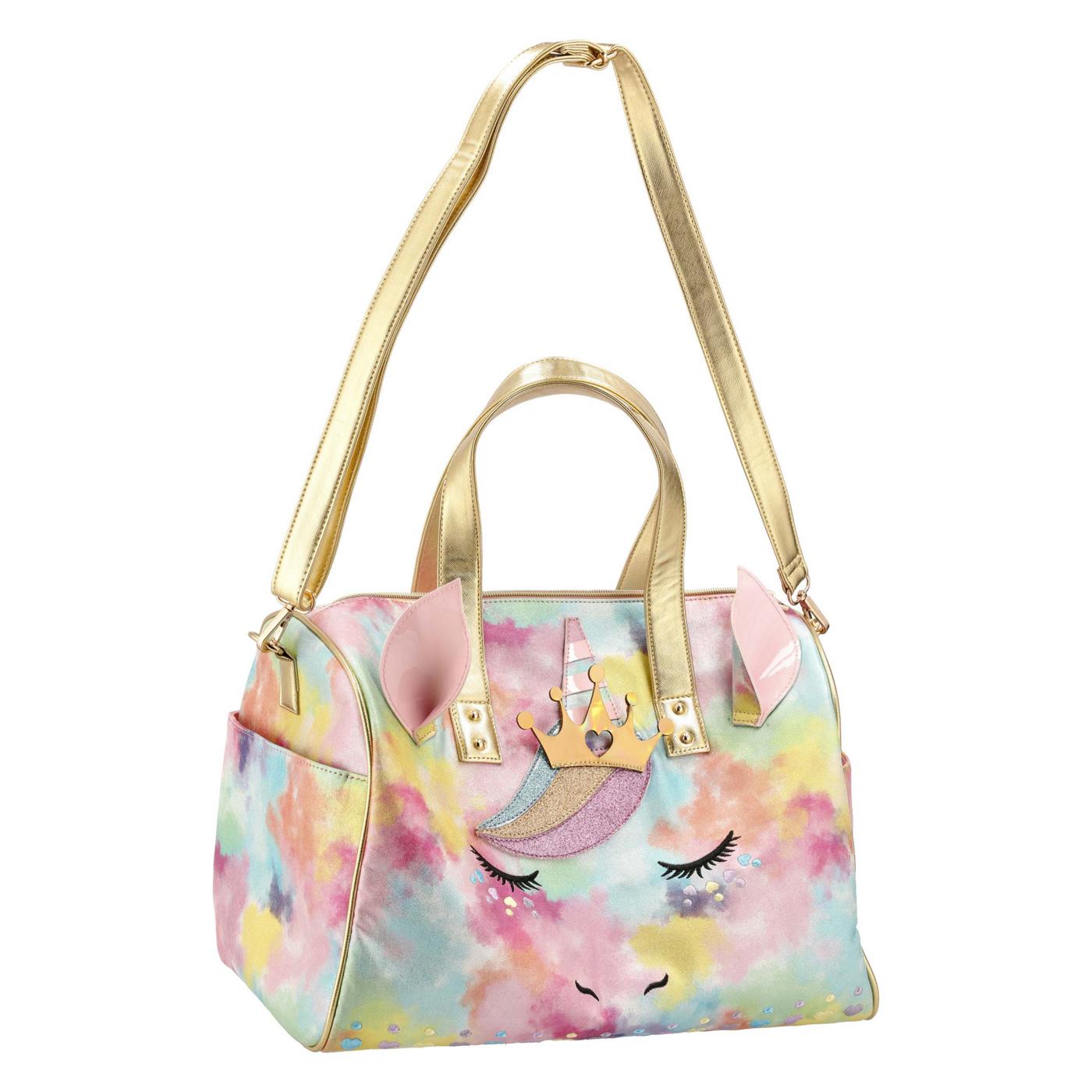 Personalized Girls Unicorn Duffel Bag or Tote Bag-small Pink 