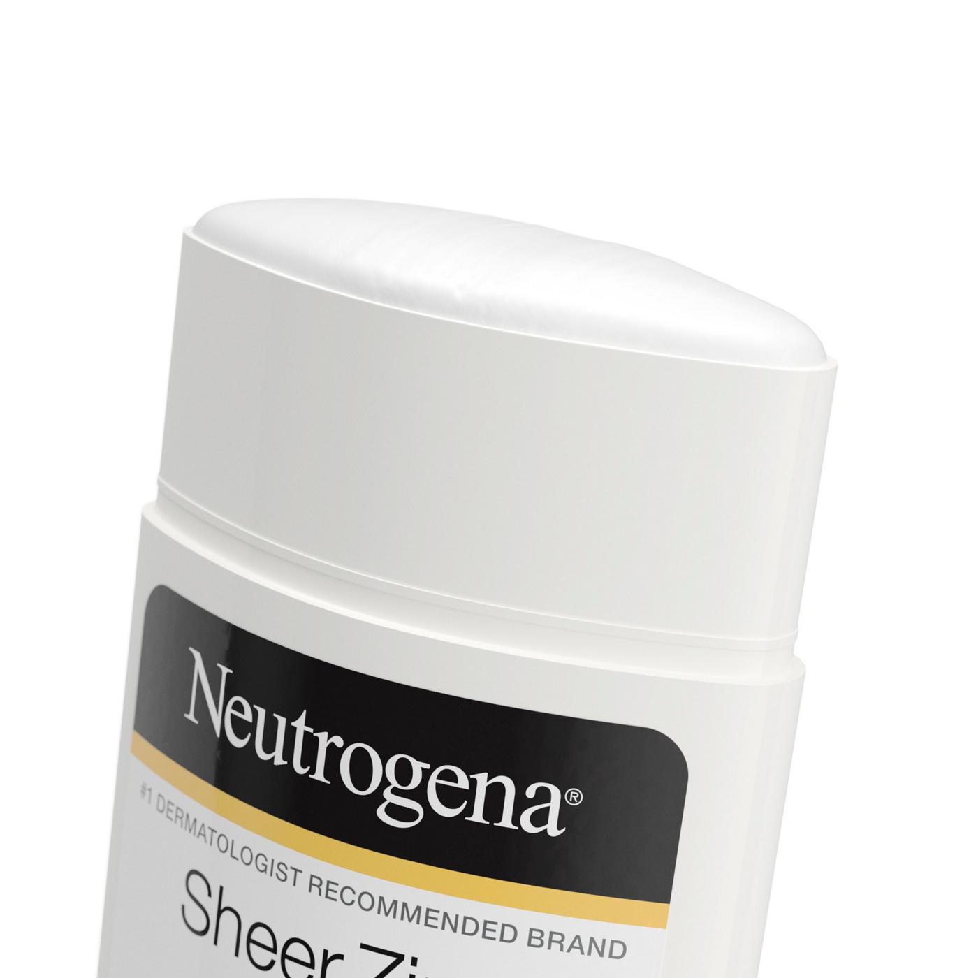 Neutrogena Sheer Zinc Mineral Sunscreen Stick - SPF 50+; image 6 of 7
