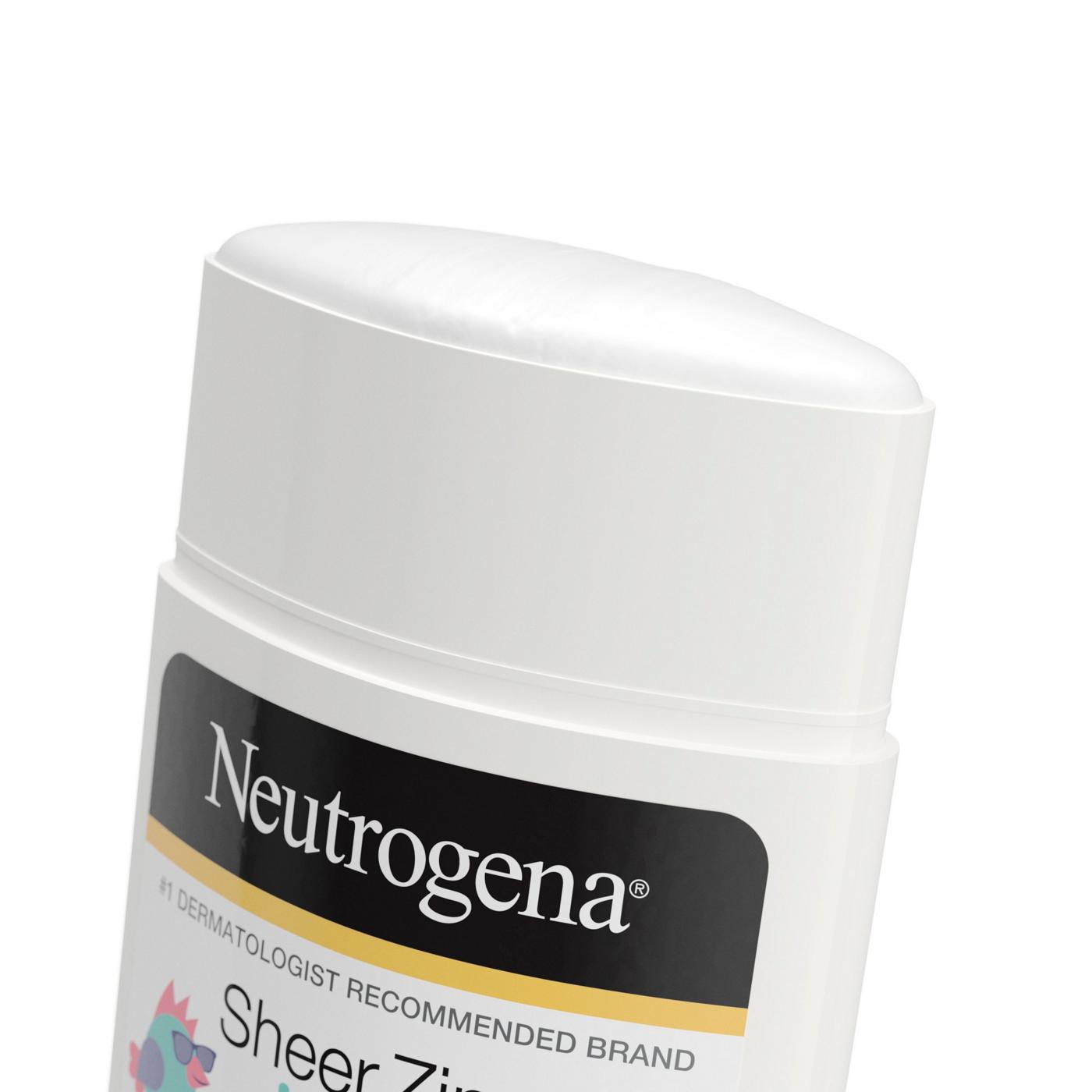 Neutrogena Sheer Zinc Kids Mineral Sunscreen Stick - SPF 50+; image 6 of 8