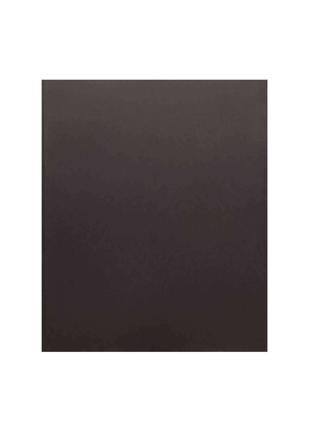 H-E-B Pocket Paper Folder with Prongs - Black; image 1 of 2