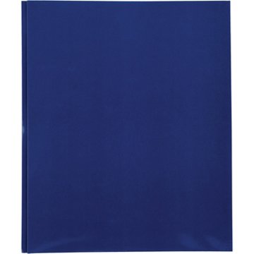 H-E-B Laminated Pocket Folder with Prongs - Blue
