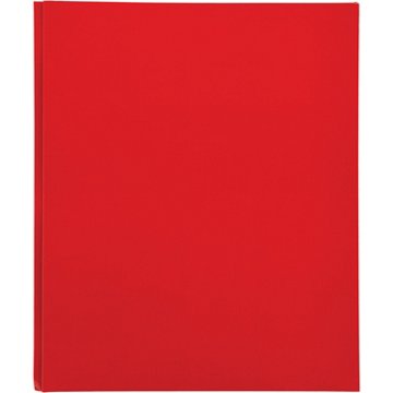 H-E-B Laminated Pocket Folder with Prongs - Red