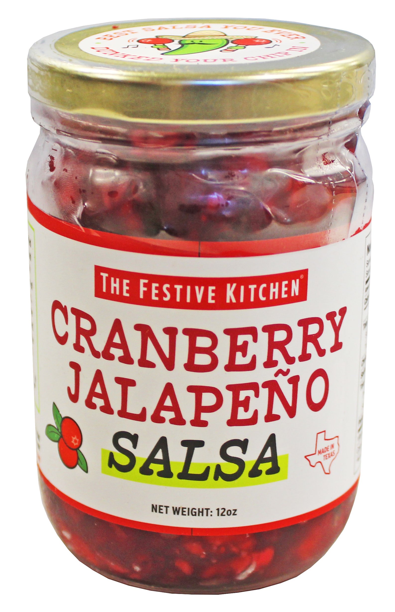 The Festive Kitchen Cranberry Jalapeño Salsa, 12 oz
