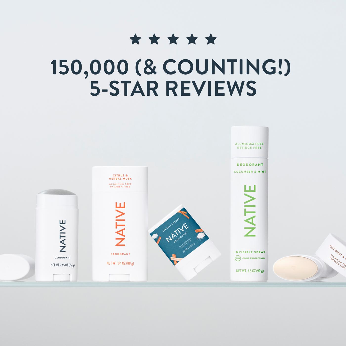 Native Deodorant - Charcoal Scent; image 2 of 9