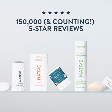 Native Deodorant - Charcoal Scent, 2.65 oz