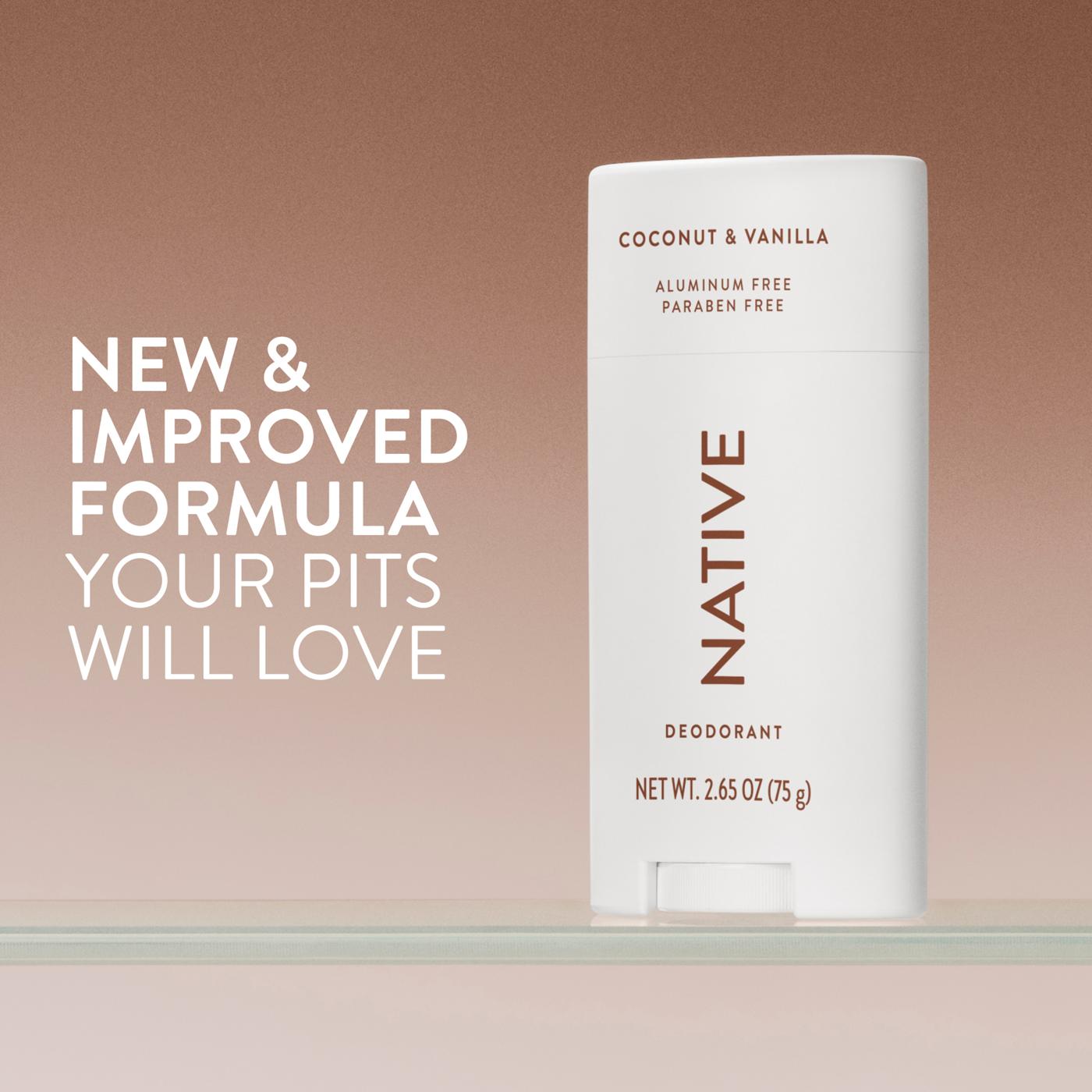 Native Deodorant - Coconut & Vanilla Scent; image 9 of 10