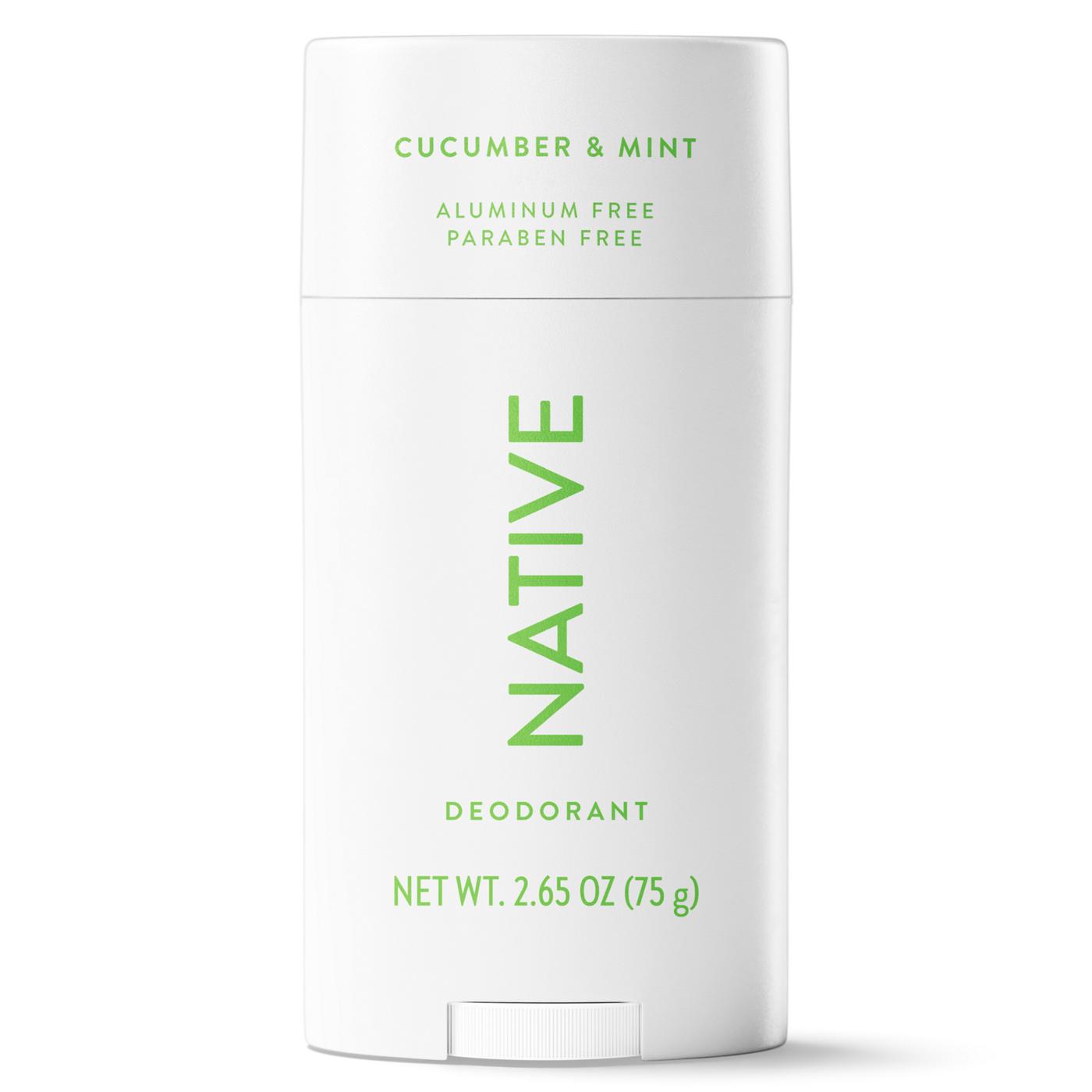 Native Deodorant - Cucumber & Mint Scent; image 10 of 10