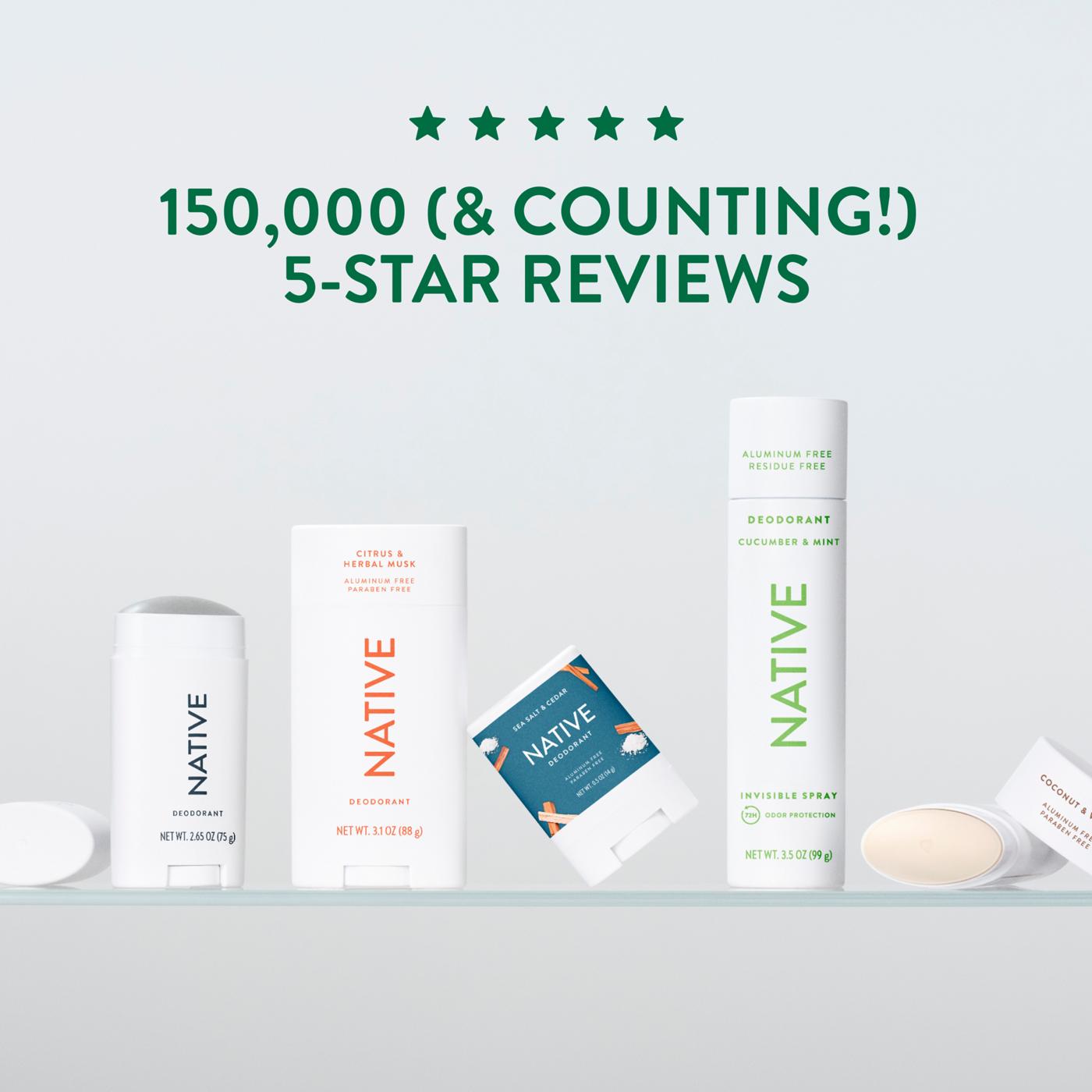 Native Deodorant - Eucalyptus & Mint Scent; image 5 of 9