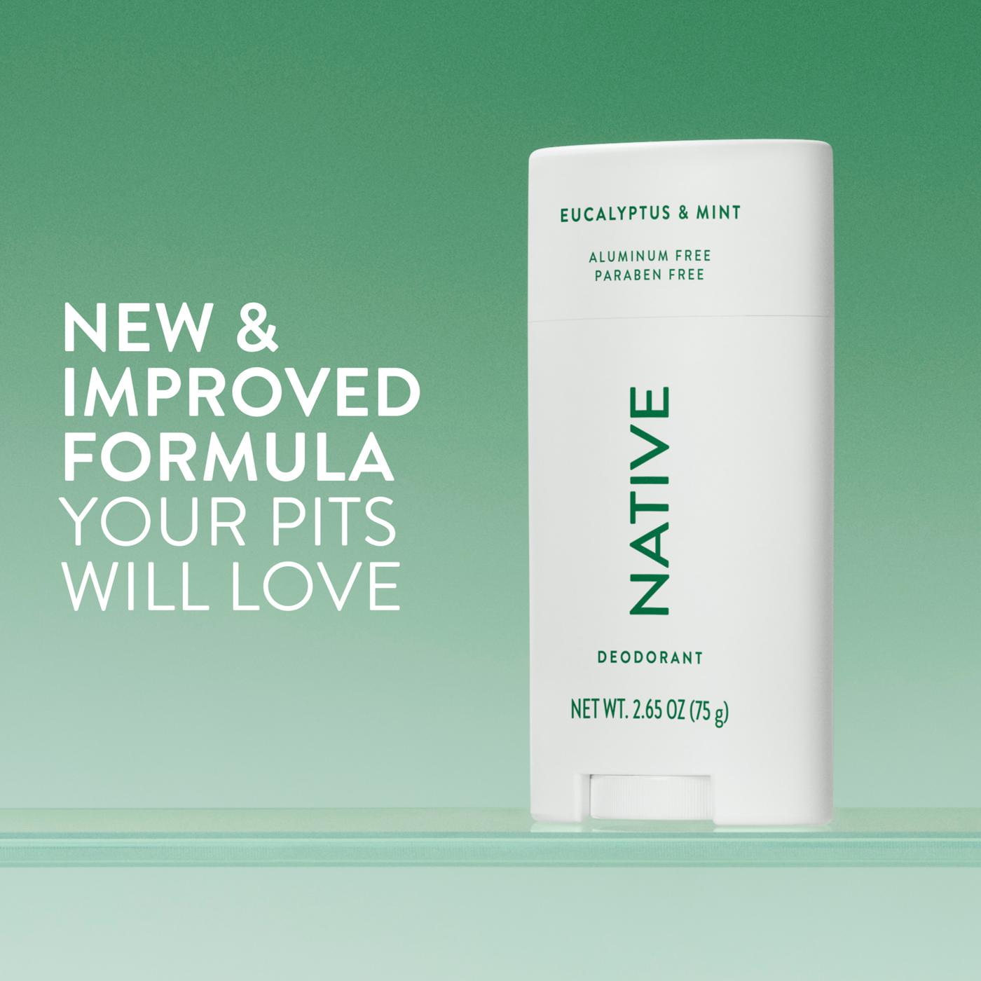 Native Deodorant - Eucalyptus & Mint Scent; image 6 of 9