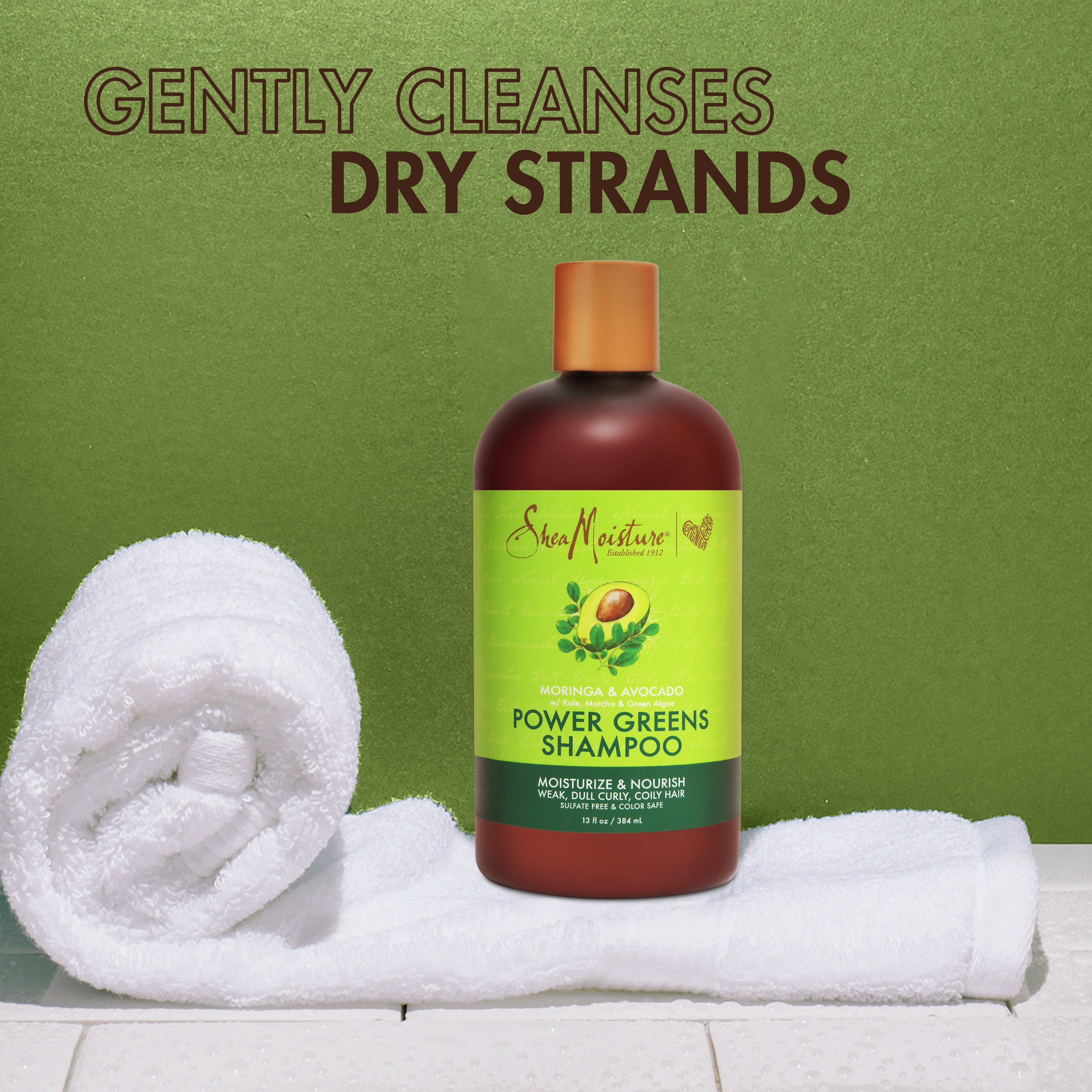 Shea moisture power deals greens