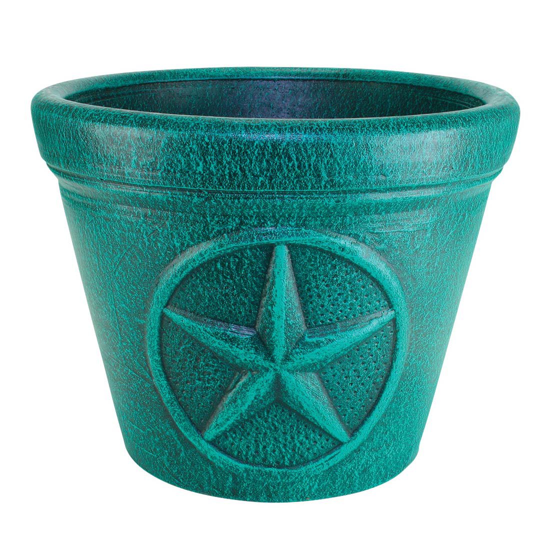 PR Imports Dark Green Texas Star Planter Shop Pots & Planters at HEB