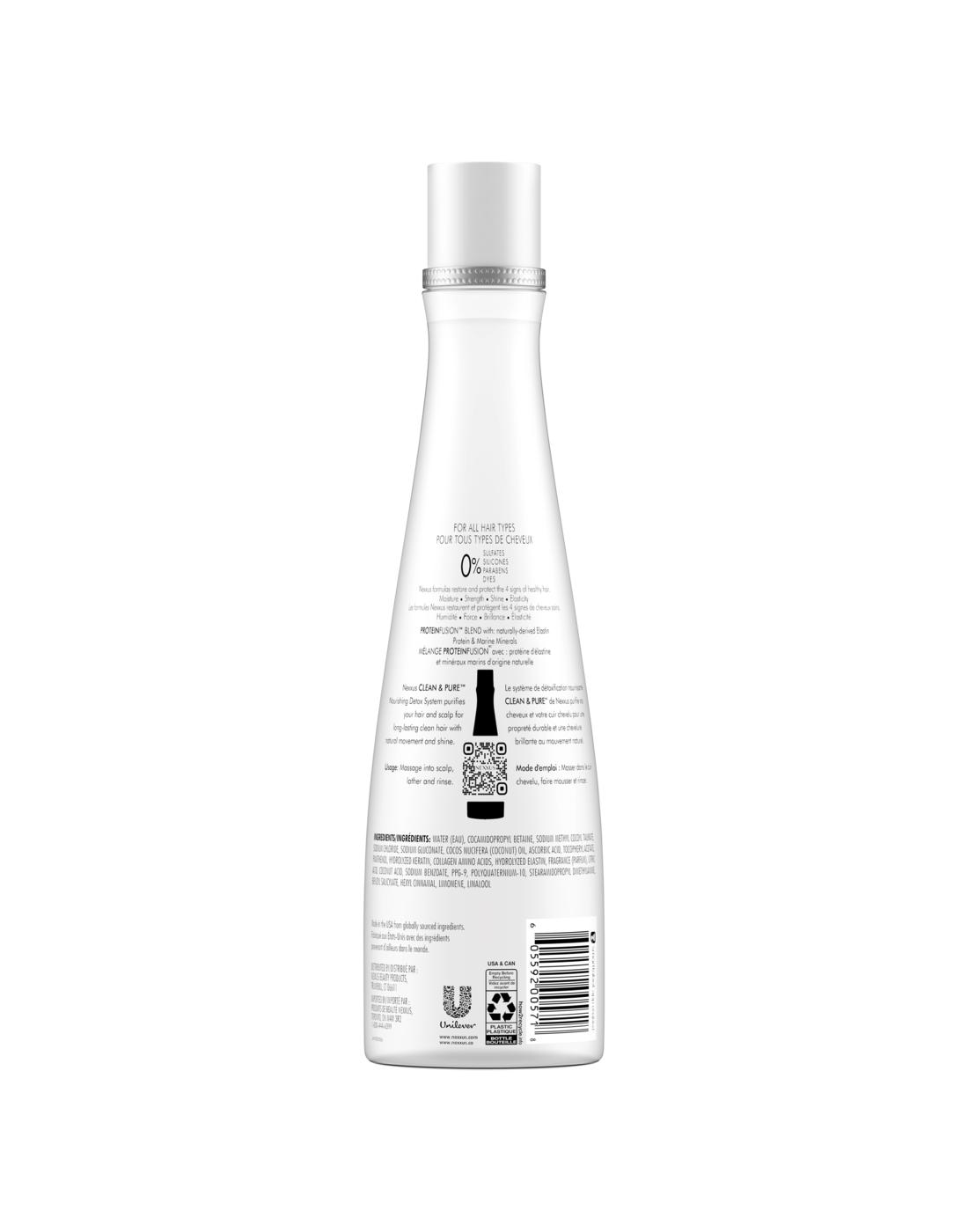 Nexxus Clean & Pure Shampoo; image 5 of 7