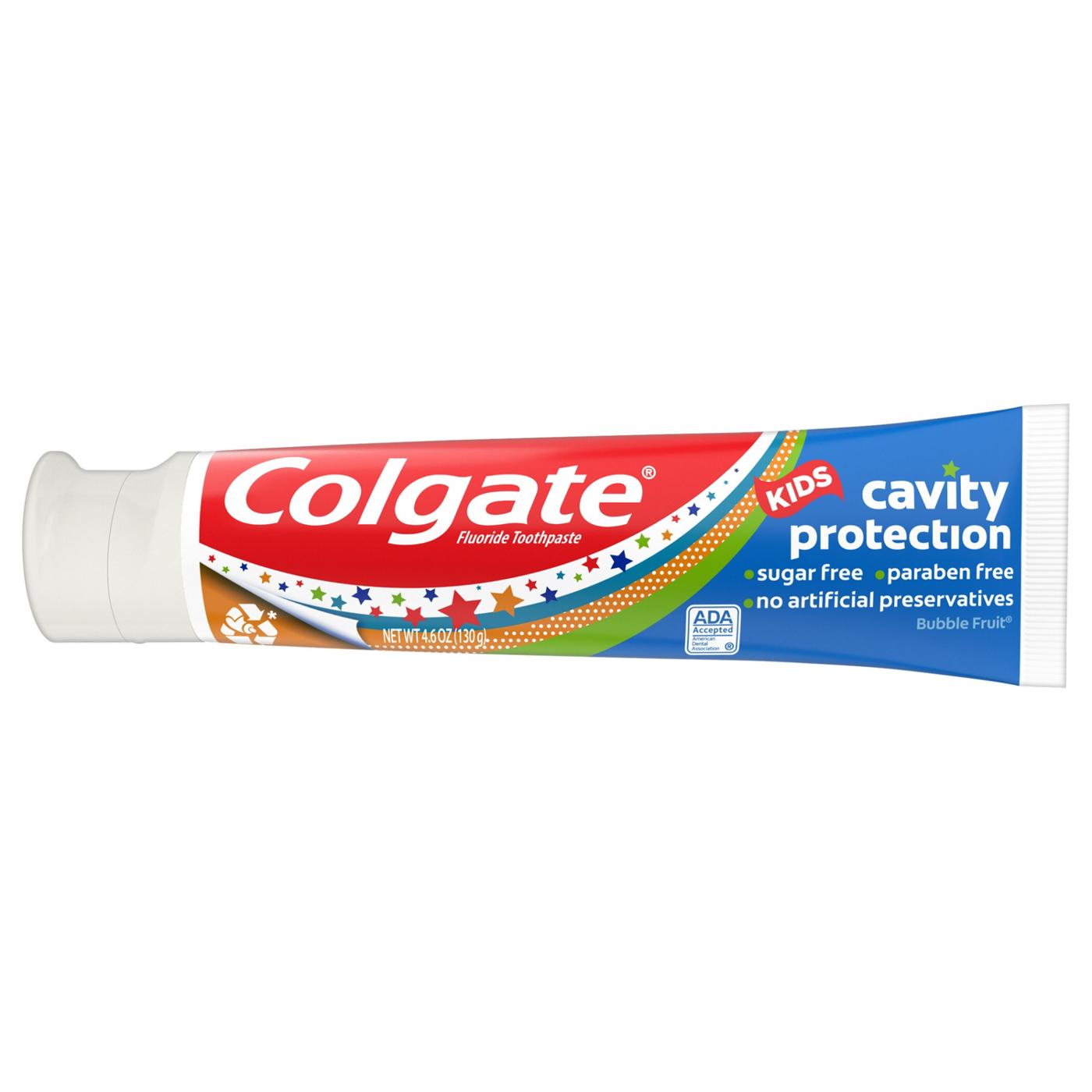 Colgate Kids Cavity Protection Toothpaste - Bubble Fruit; image 3 of 3