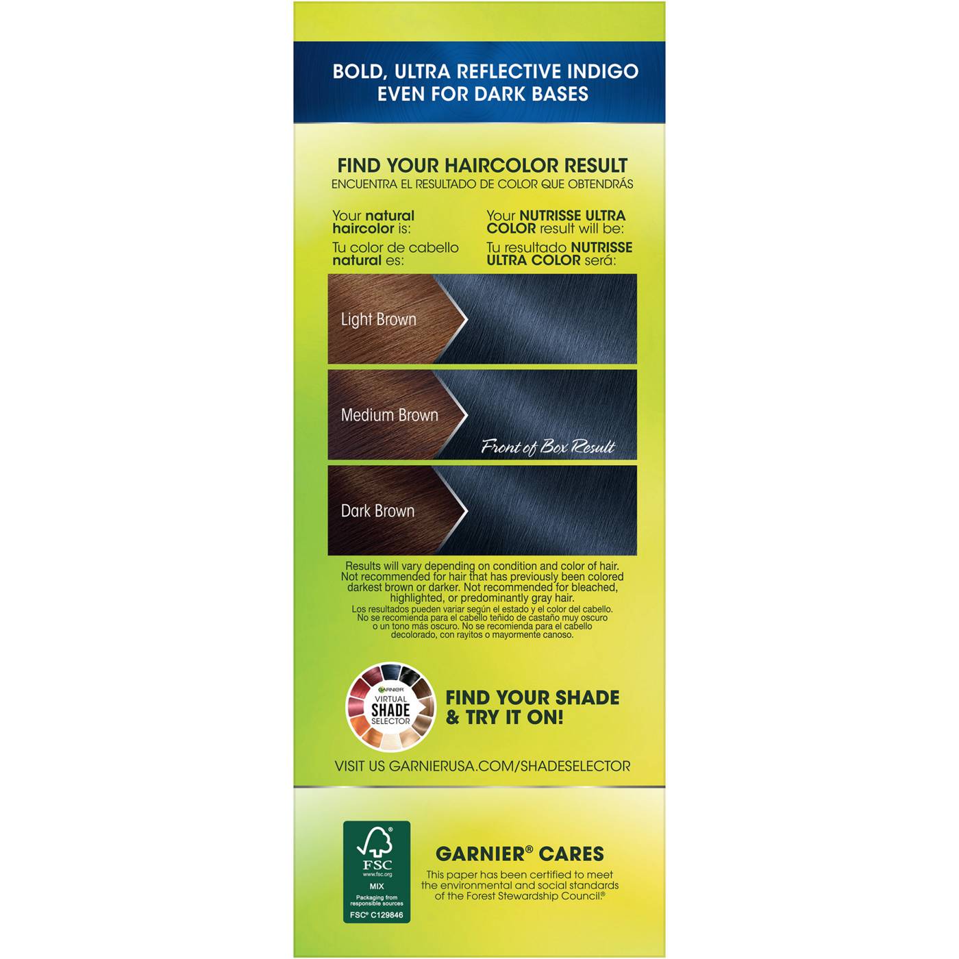 Garnier Nutrisse Ultra Color Nourishing Bold Permanent Hair Color Creme Blue Curaçao IN2; image 2 of 7