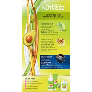 Garnier Nutrisse Ultra Color Nourishing Bold Permanent Hair Color Creme Blue Curaçao IN2