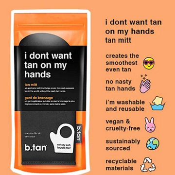 b.tan I Dont Want Tan On My Hands Tan Mitt