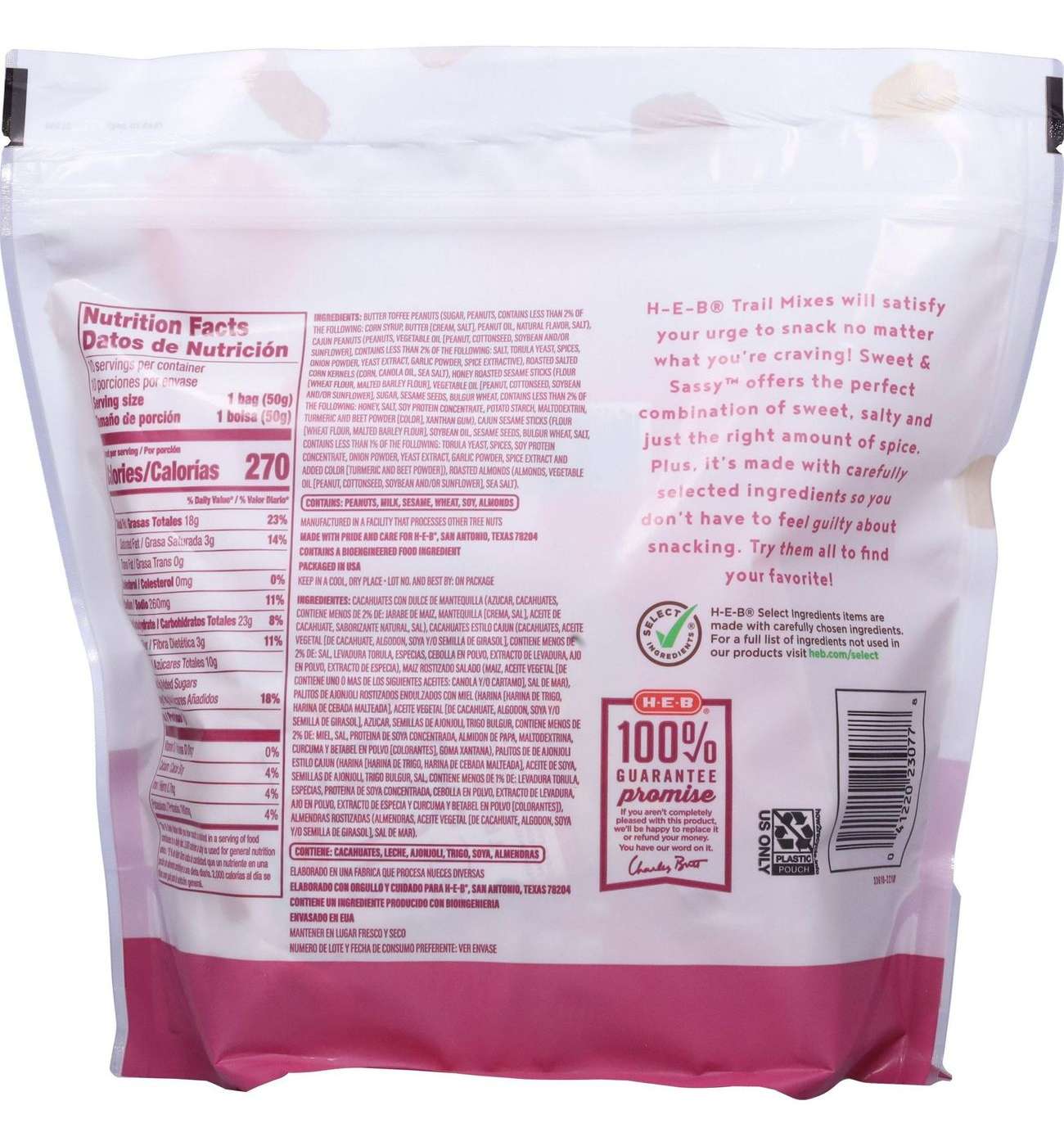 H-E-B Sweet & Sassy Trail Mix Multipack; image 3 of 4