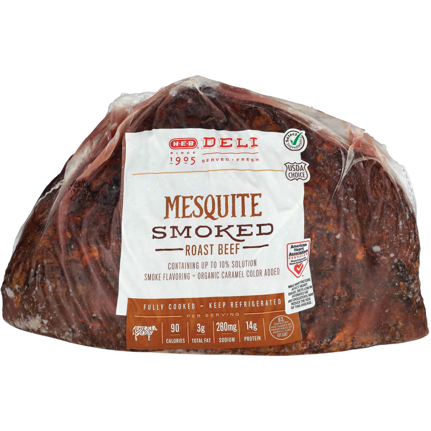 HEB Deli Sliced MesquiteSmoked Roast Beef Shop Meat at HEB